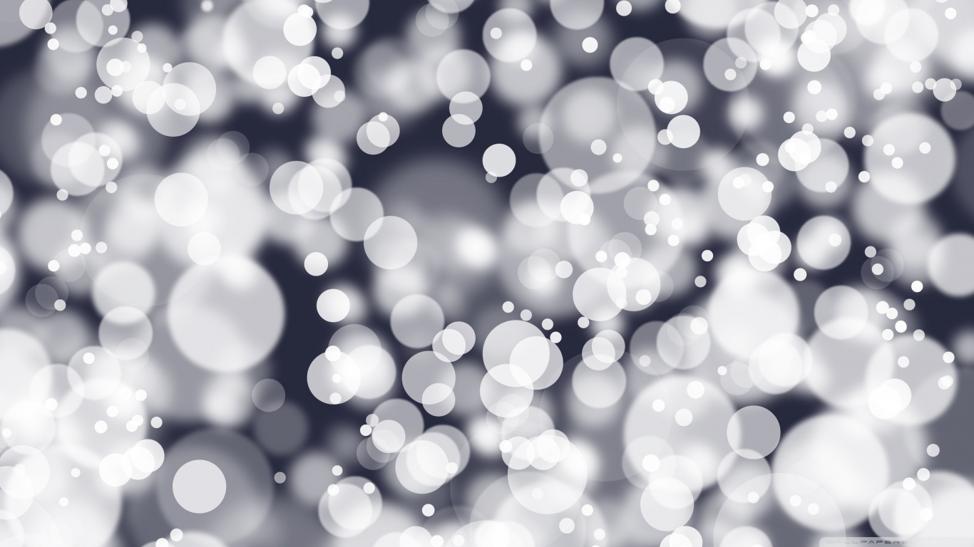 White Bokeh Hd Background - HD Wallpaper 
