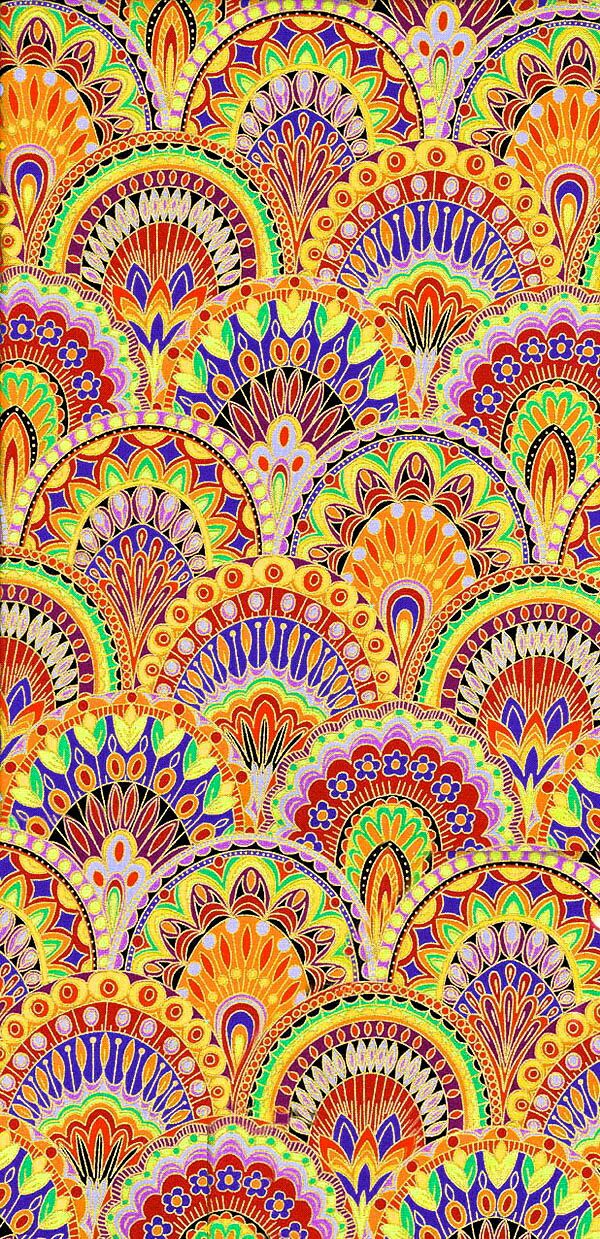 Colors And Wallpaper Image - Textile Design - HD Wallpaper 
