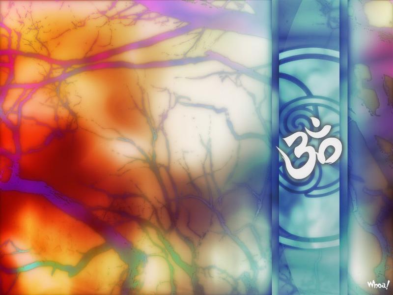 Om Colourful Wallpaper - Colorful Om - HD Wallpaper 