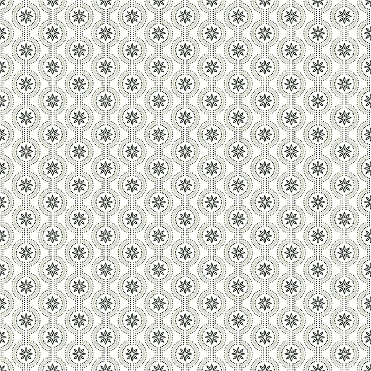 Black And Cream Wallpaper Cottage Silver Homebase - Small Print - HD Wallpaper 