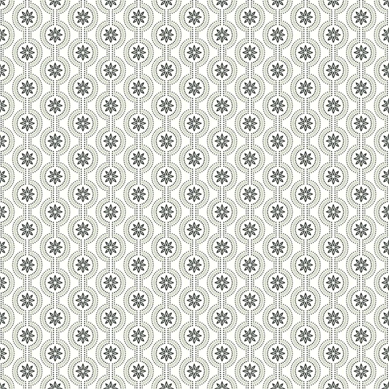 Black And Cream Wallpaper Cottage Silver Homebase - Small Print - HD Wallpaper 