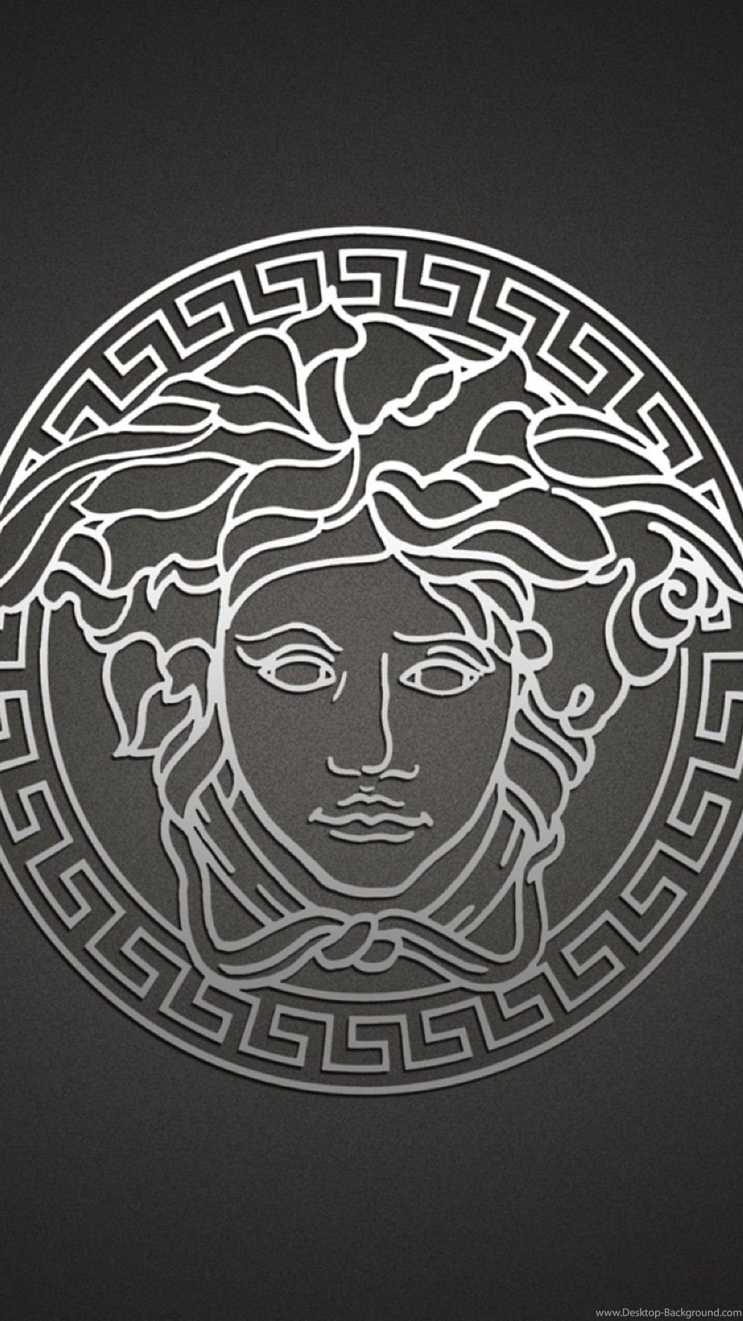 Versace Wallpaper Hd Iphone Avec Versace Wallpaper - Spartan Shield Vector Free - HD Wallpaper 