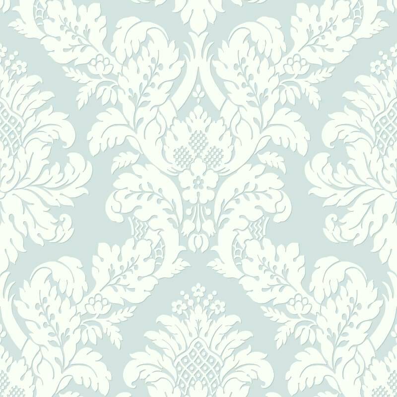 White Glitter Wallpaper Pear Tree Fabric Damask Teal Wallpaper