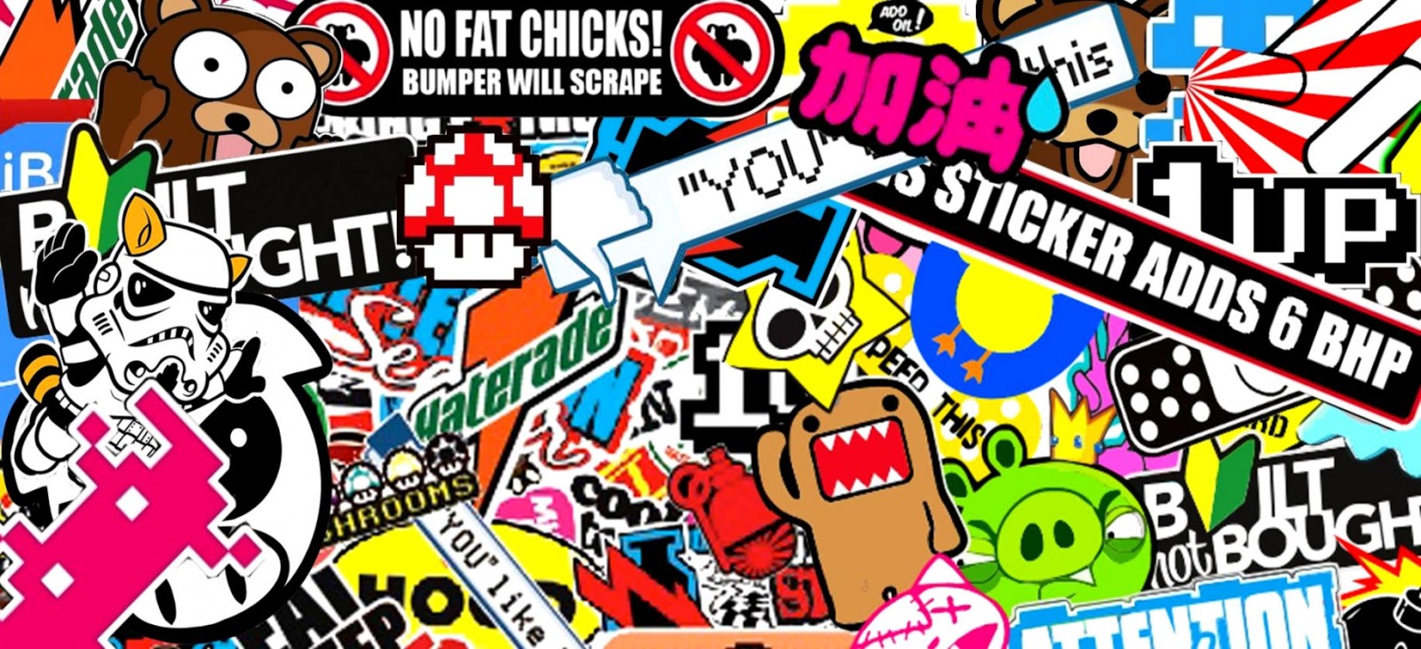 Sticker Bomb Sticks Bomb Hd Wallpapers Desktop And - Sticker Bombs Hd - HD Wallpaper 