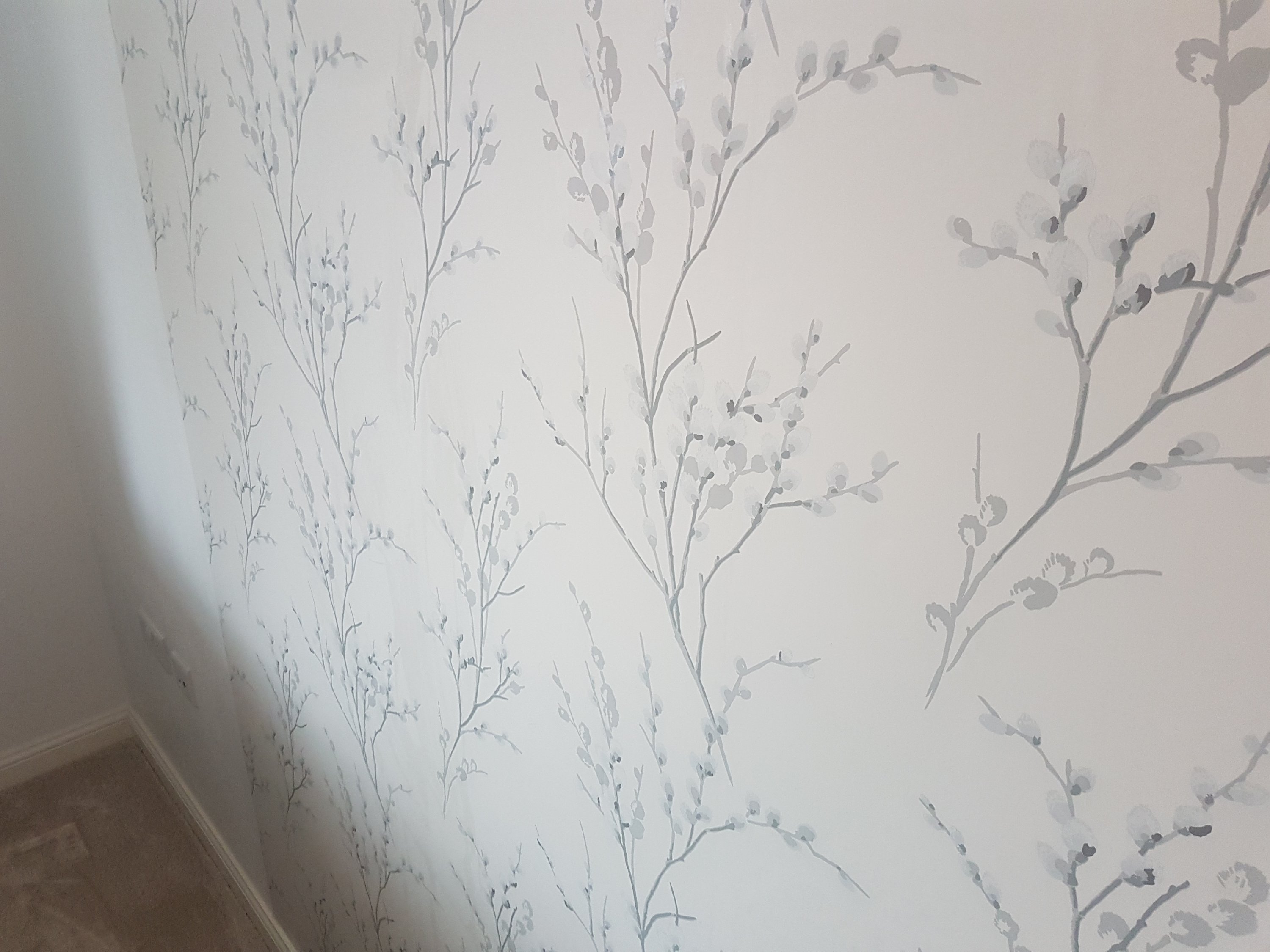 Laura Ashley Feature Wall - HD Wallpaper 