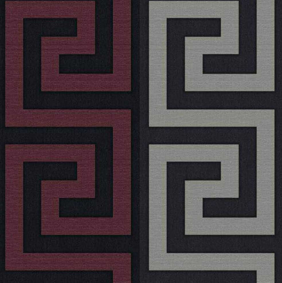 Big G Multicolored Versace Wallpaper - Versace Greek Key - HD Wallpaper 