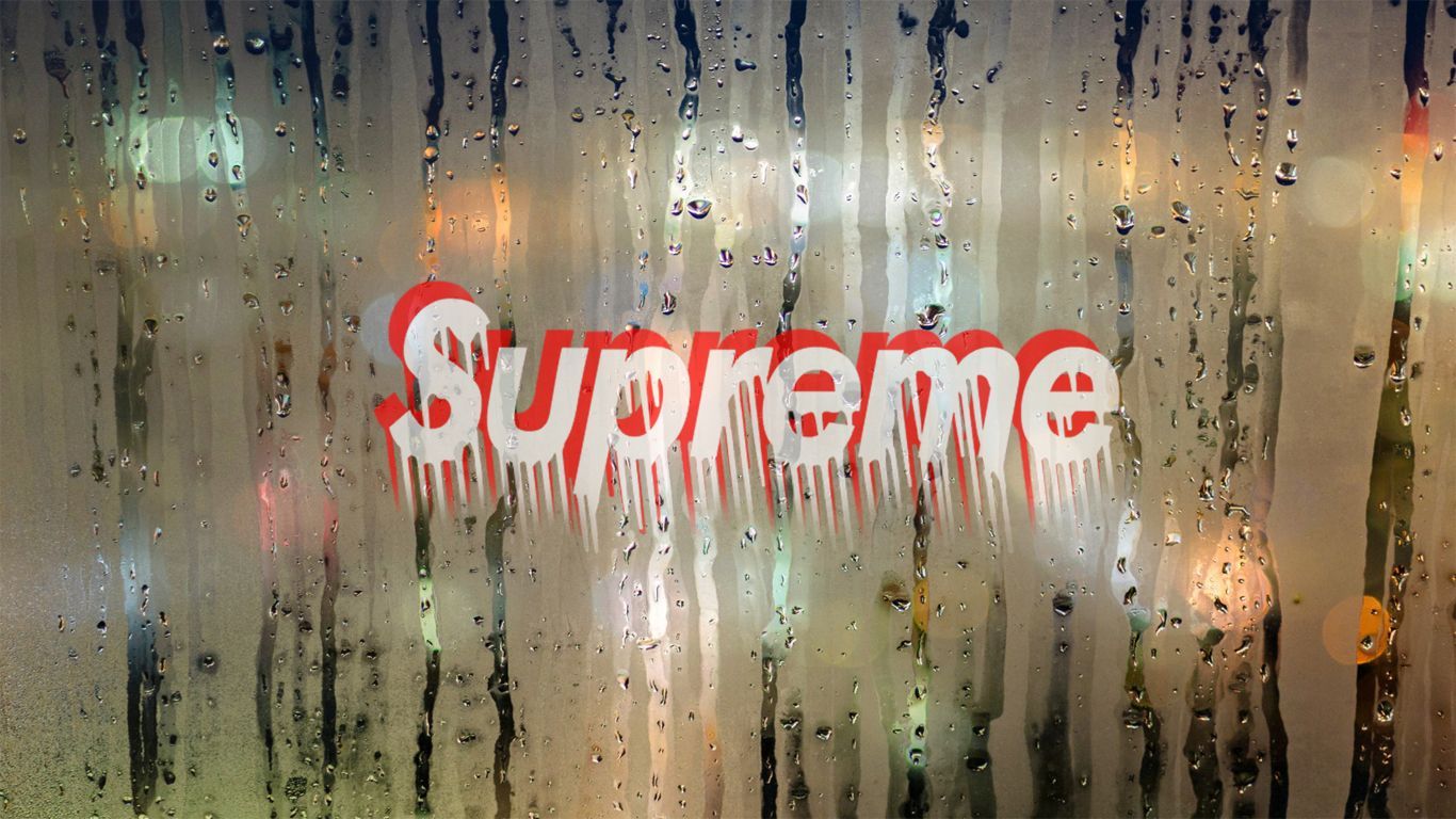 Hd Drippy Supreme Logo Cool Background/wallpaper - Hypebeast Wallpaper Pc - HD Wallpaper 