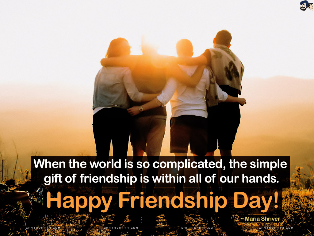 Friendship Day - 1024x768 Wallpaper 