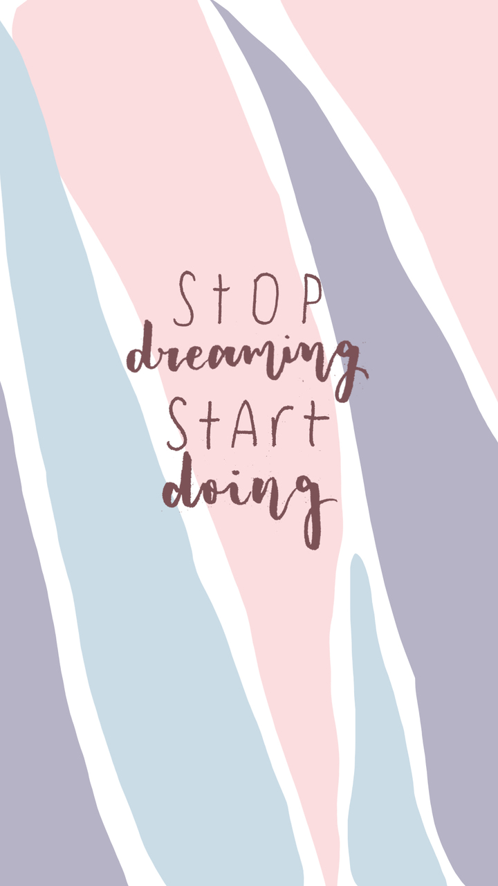 Typography, Pastel Colors And Brush Lettering - Illustration - HD Wallpaper 