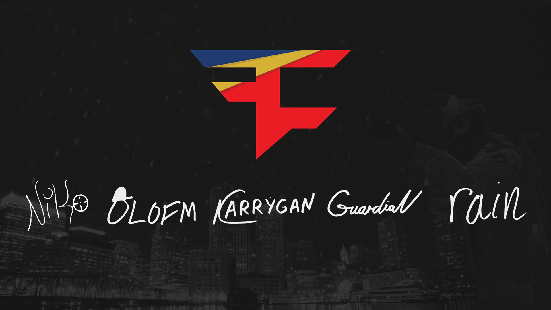 Csgo Team Signature Wallpapers 
 Data-src - Csgo Wallpaper Faze - HD Wallpaper 