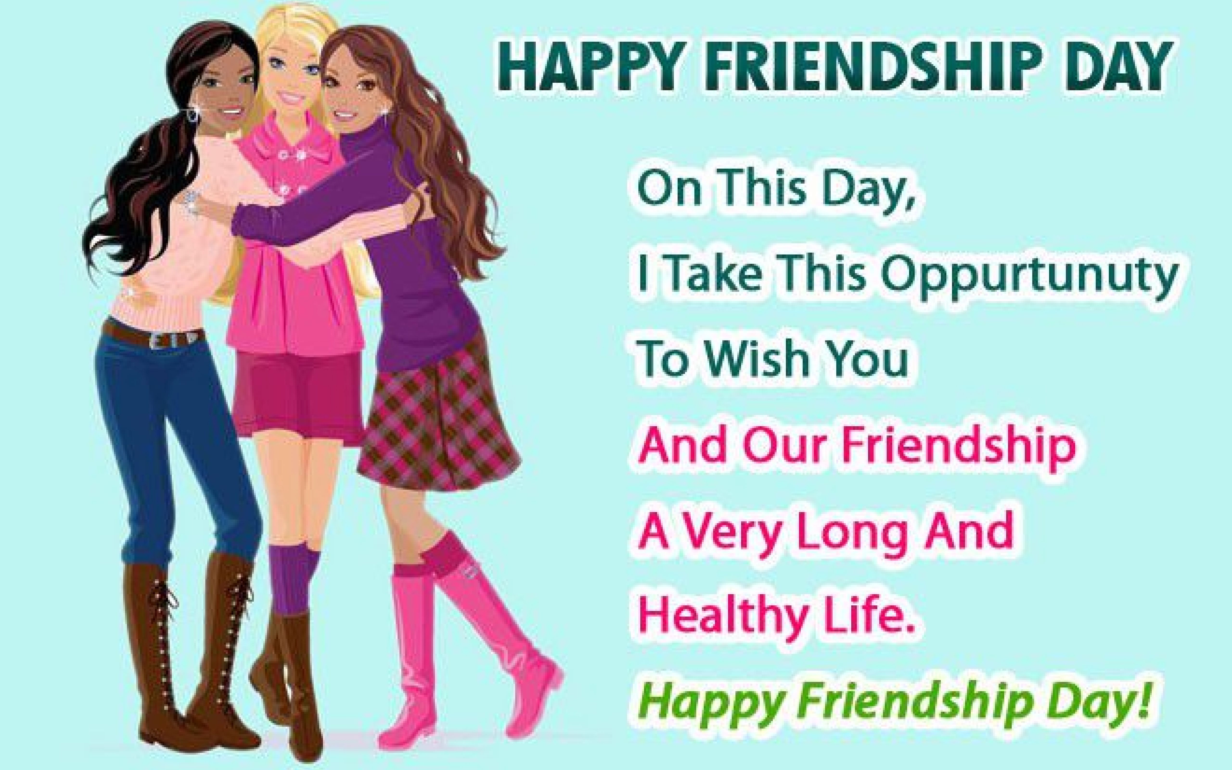 Emotional Happy Friendship Day Quotes - HD Wallpaper 