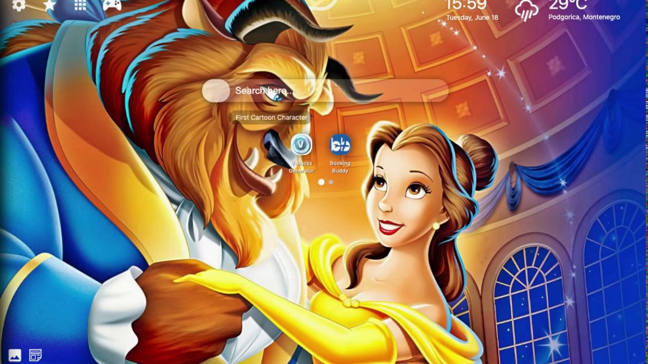 Beauty And Beast Hd - HD Wallpaper 