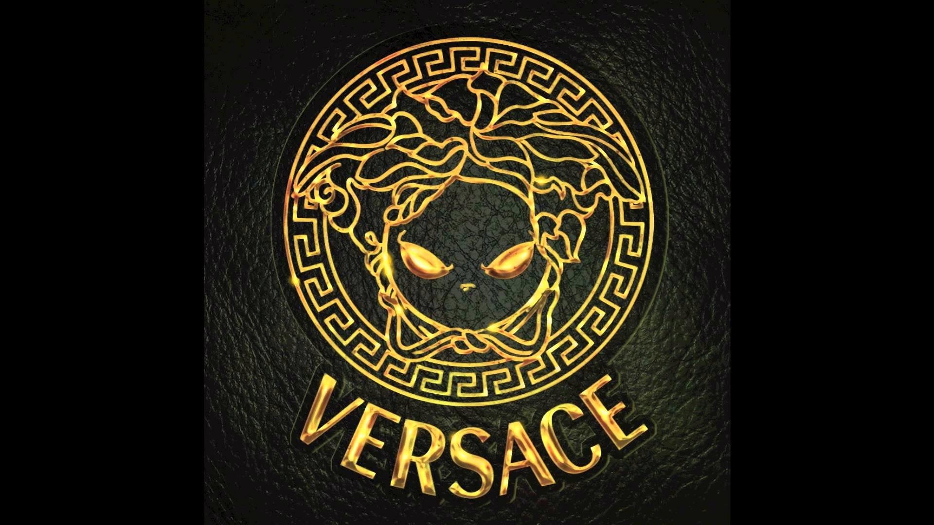 Versace Wallpapers Images Photos Pictures Backgrounds - Versace Black Gold Logo - HD Wallpaper 