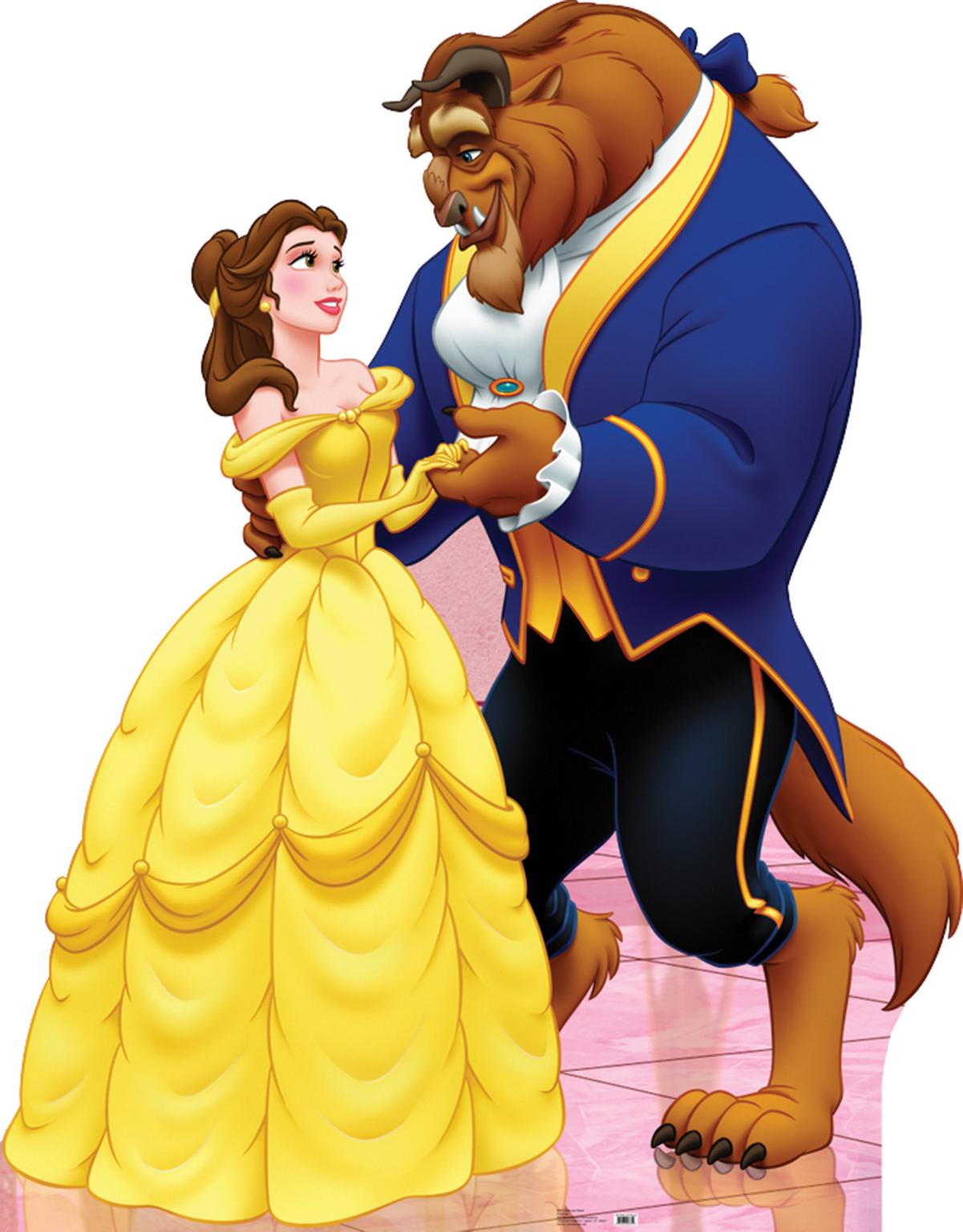 Belle And Beast From Beauty And The Beast - Belle And Beast - 1201x1536