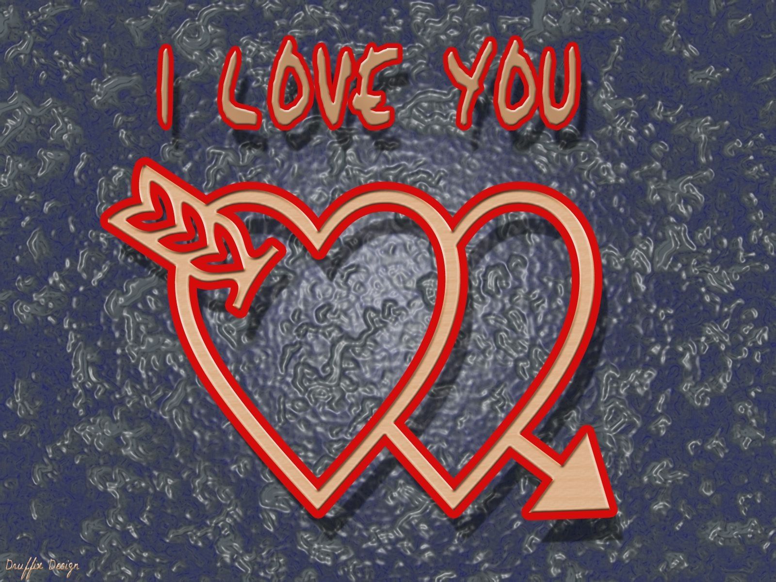 Love You Hd 3d - HD Wallpaper 