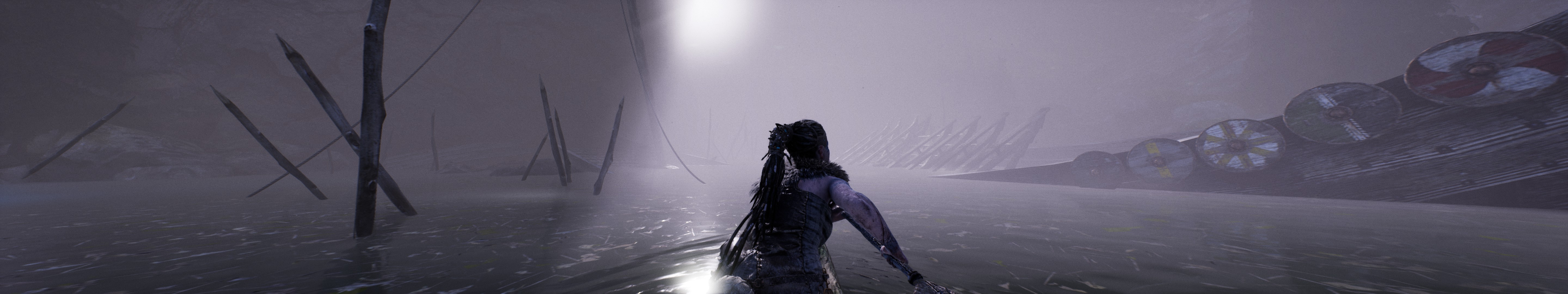Hellblade Dual Monitor - HD Wallpaper 