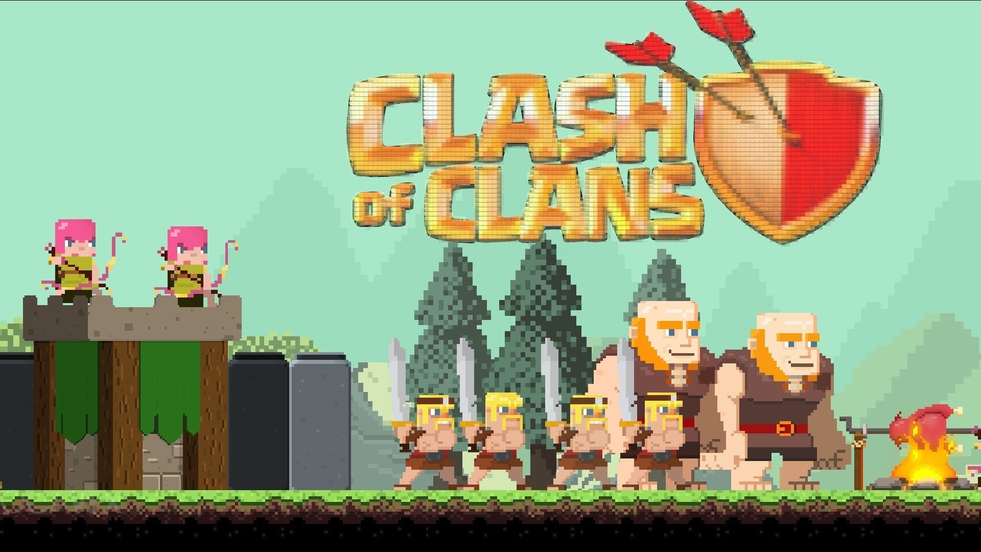 Clash Of Clans Love - HD Wallpaper 