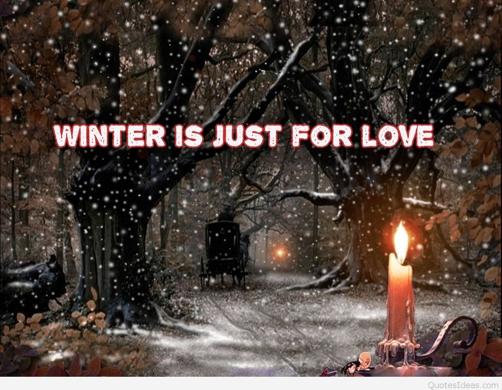 Quotes About Love Winter &amp - Winter Season Of Love - HD Wallpaper 
