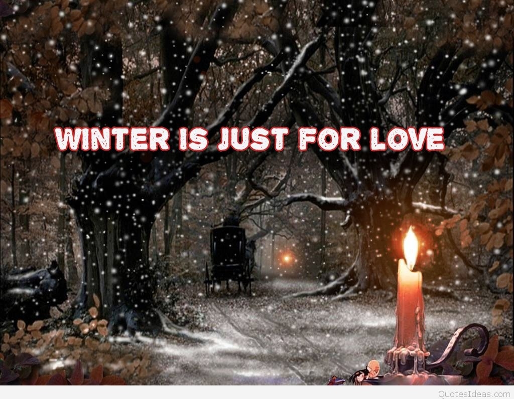Quotes About Love Winter & Winter Season Of Love 1024x795 Wallpaper