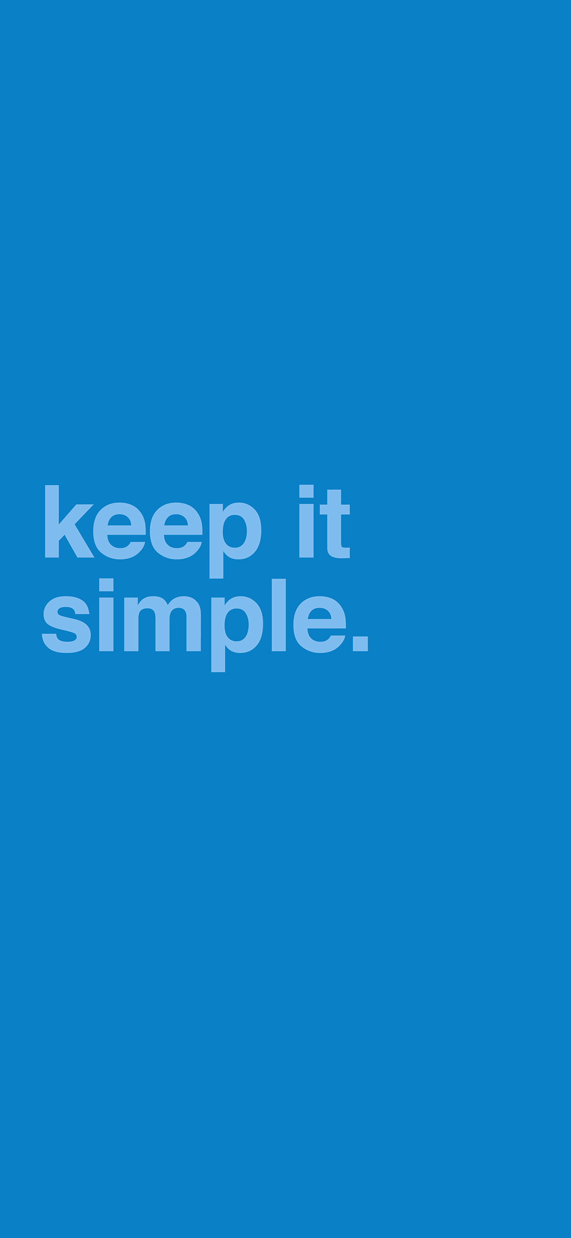 Keep It Simple - HD Wallpaper 