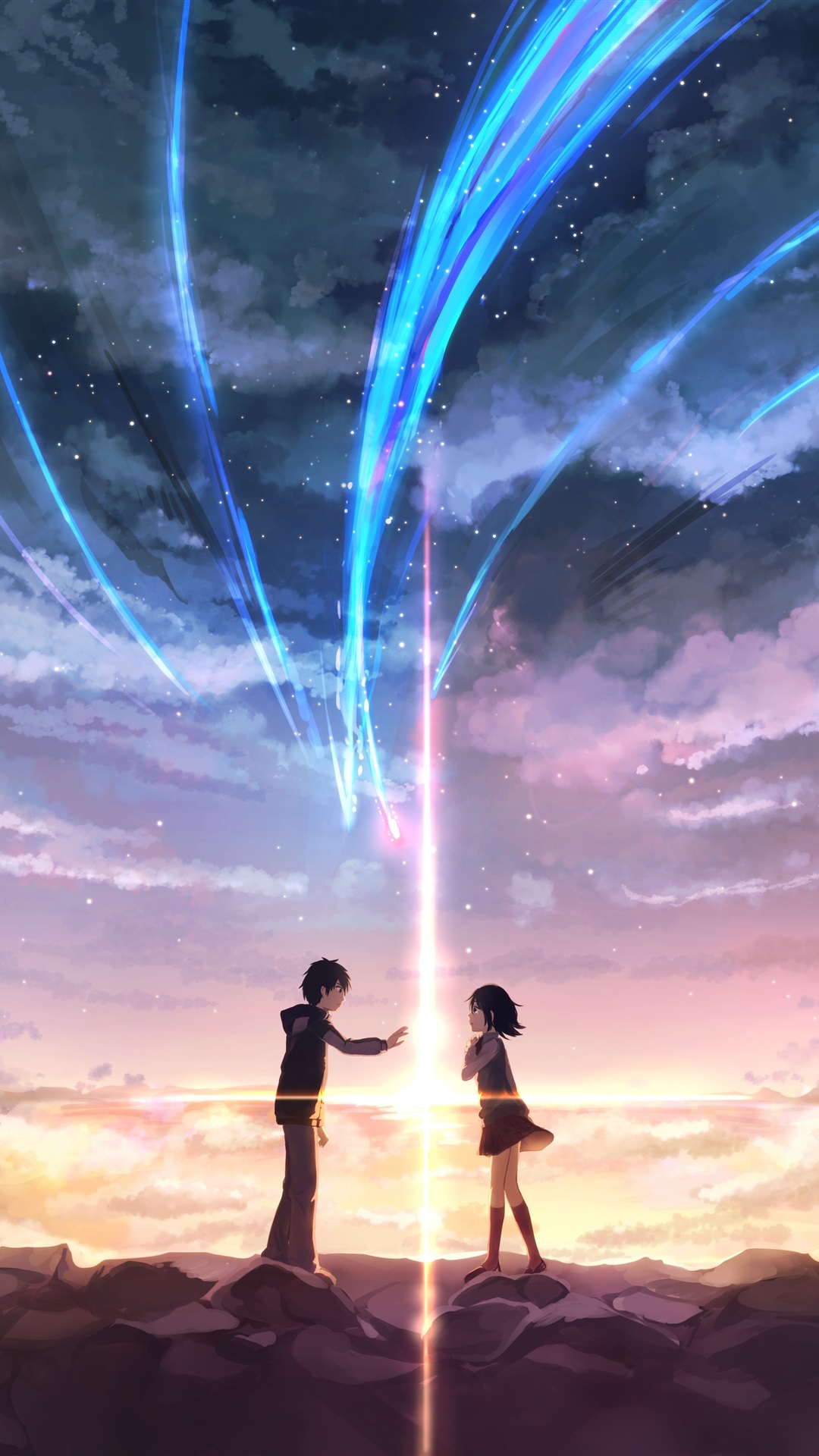 Kimi No Na Wa Lockscreen - HD Wallpaper 