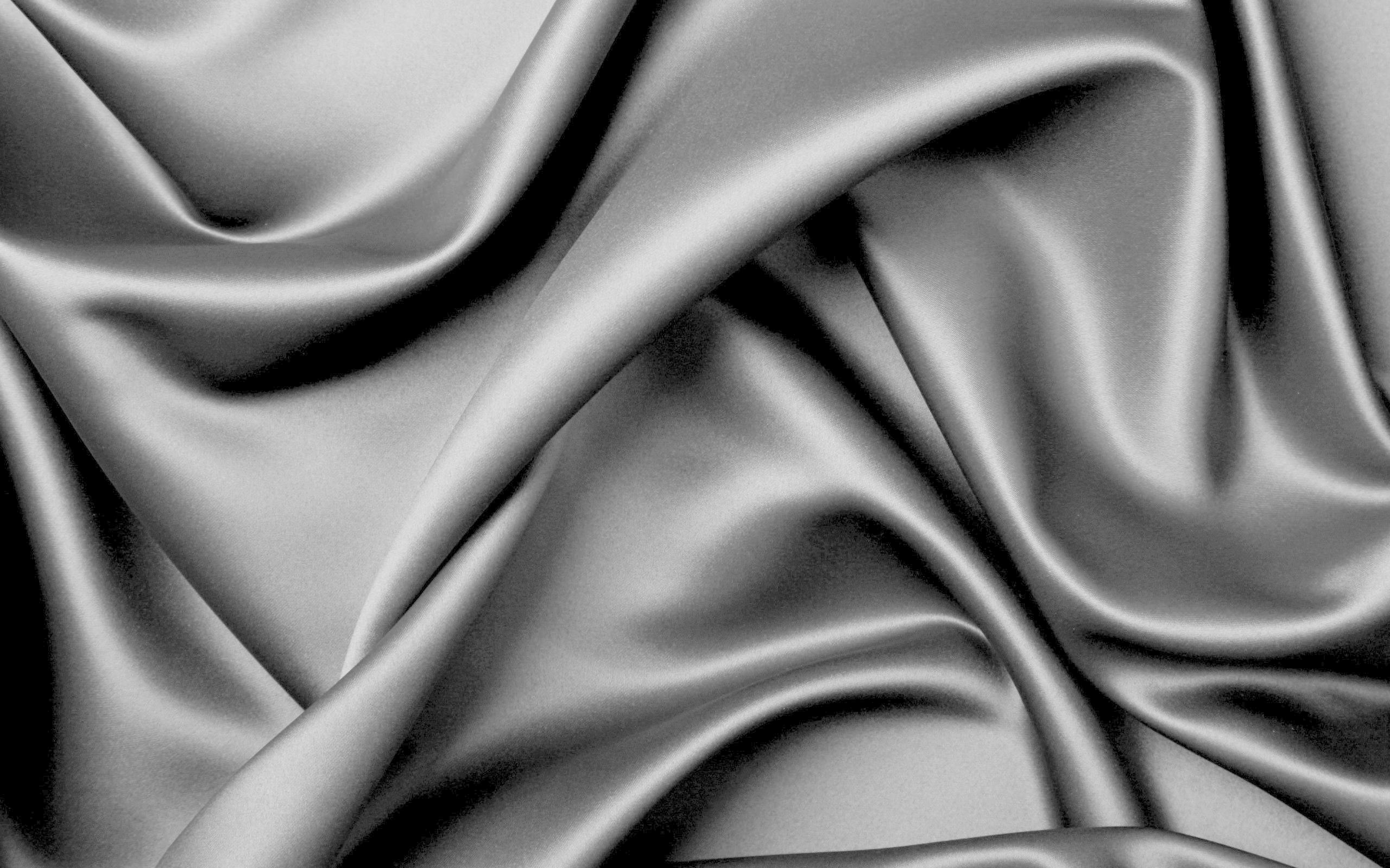 Wallpaper Hitam Elegan - Silk Fabric Texture - HD Wallpaper 
