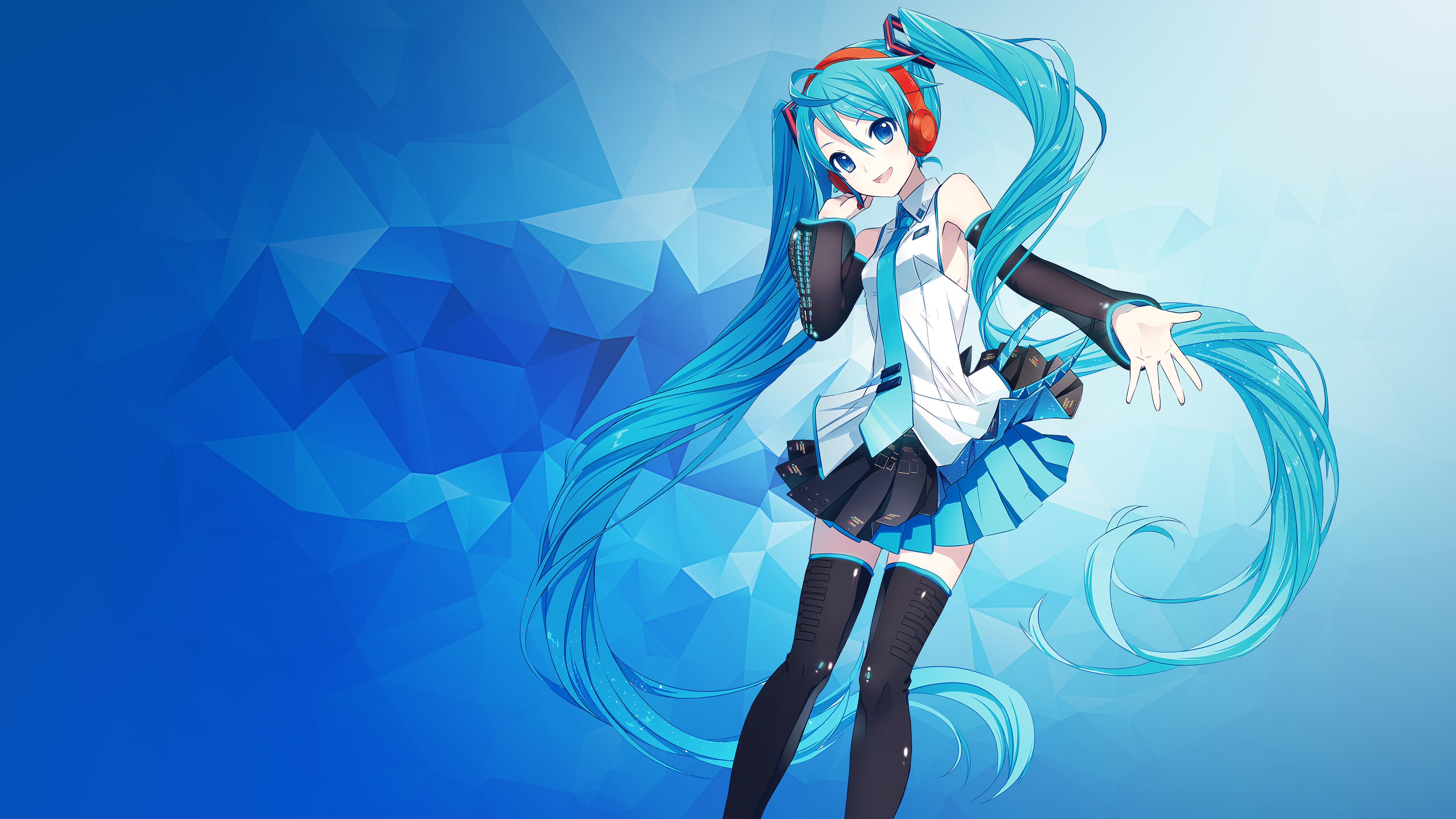 Hatsune Miku Wallpaper 4k - HD Wallpaper 
