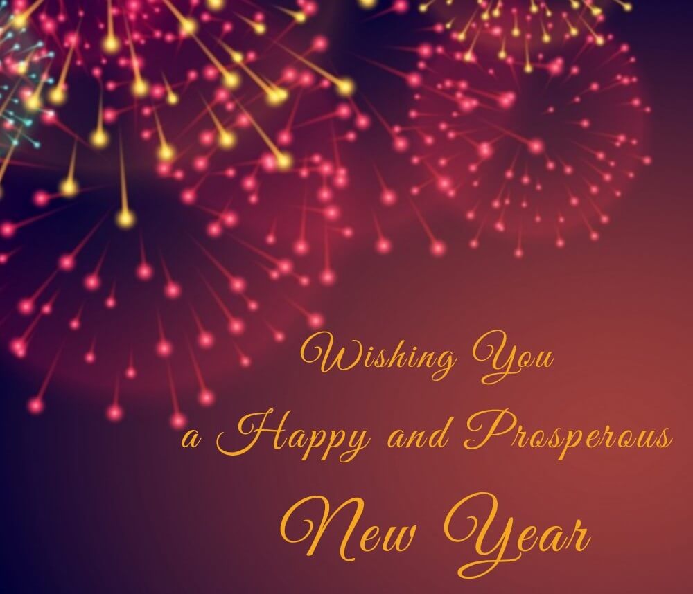 Happy New Year Wallpaper - New Year Wishes 2019 - HD Wallpaper 