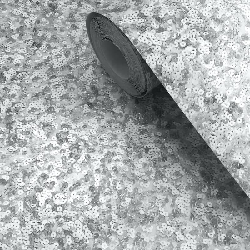 Love Wallpaper Silver Glitter - HD Wallpaper 