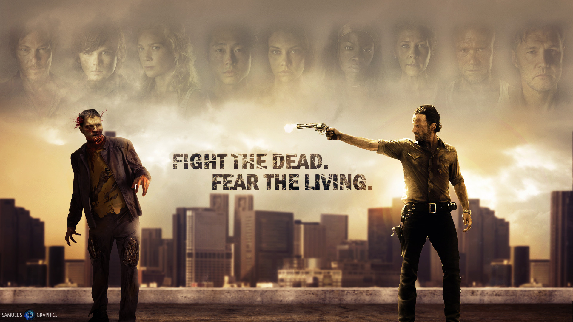 The Walking Dead 
 Data-src - Walking Dead Wallpaper Pc - HD Wallpaper 