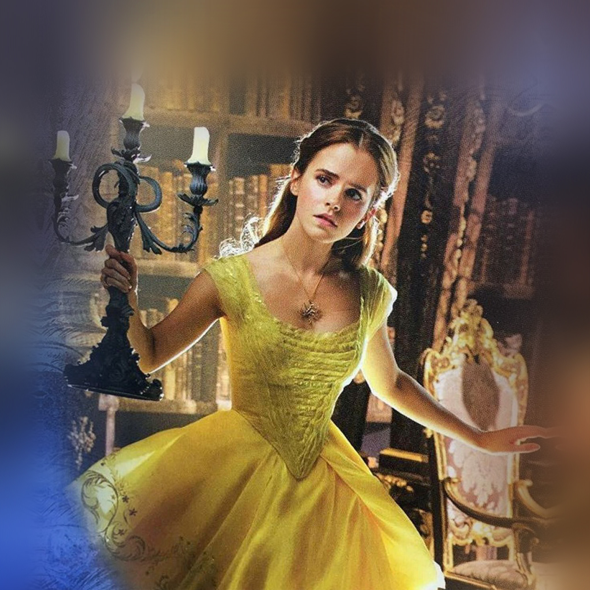 Emma Watson In Beauty And Beast - HD Wallpaper 