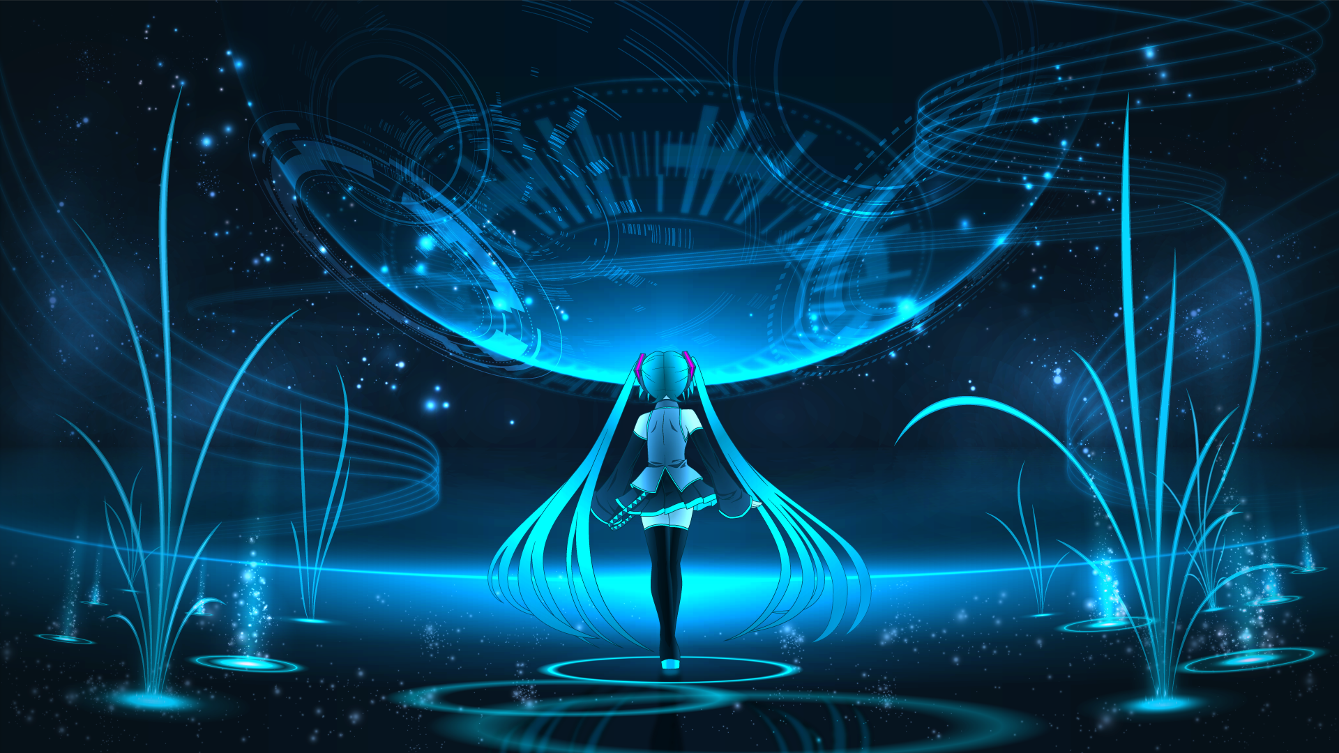 Hatsune Miku Wallpaper - HD Wallpaper 
