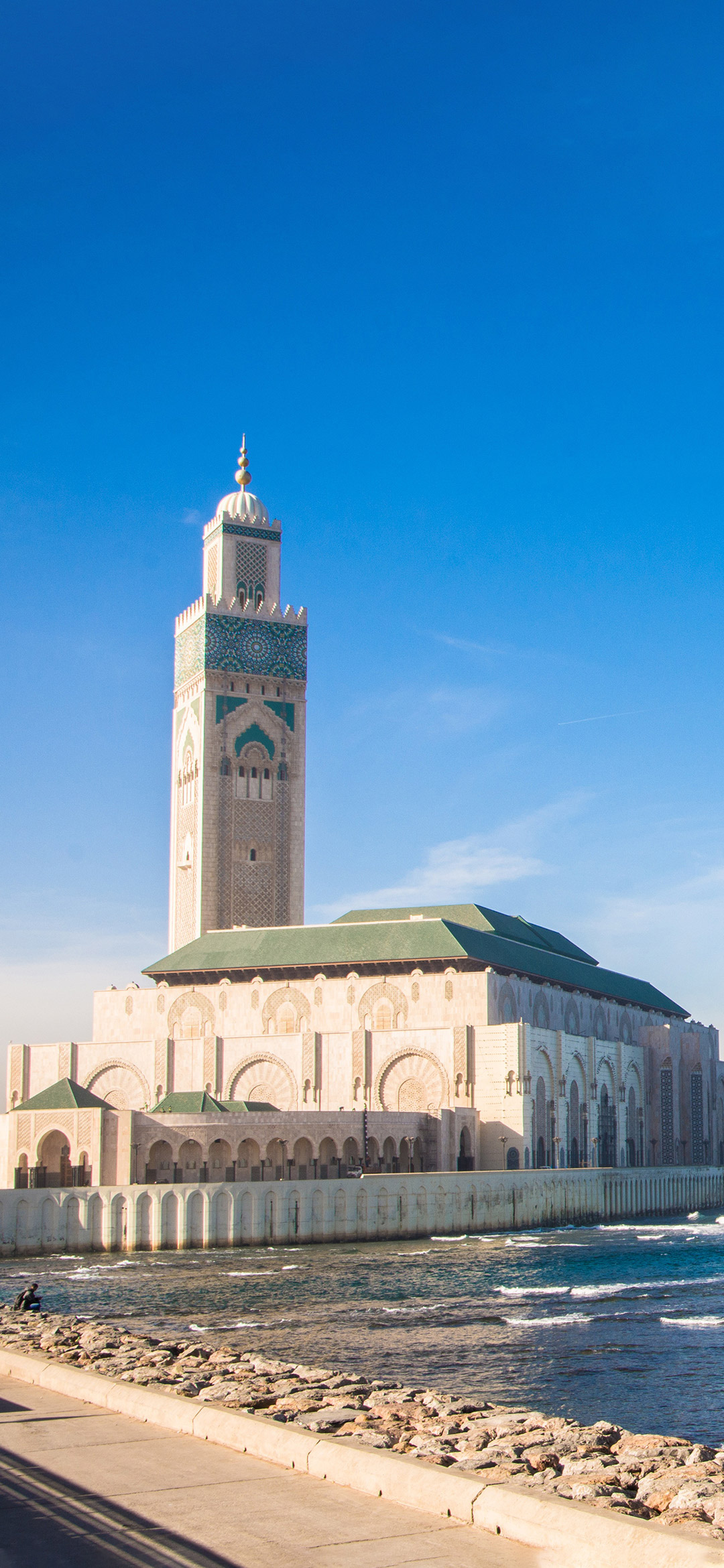 Hassan Ii Mosque Hd Islamic Wallpaper - Mosquée Hassan 2 - HD Wallpaper 