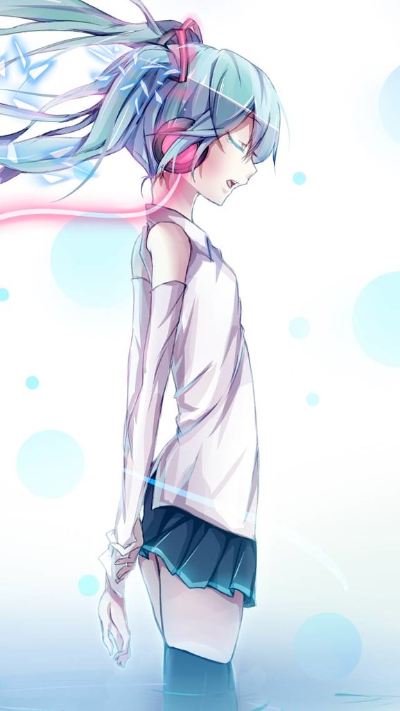 Hatsune Miku Wallpapers Iphone - HD Wallpaper 