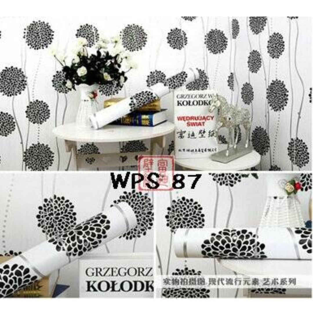 Dandelion Hitam Putih - HD Wallpaper 