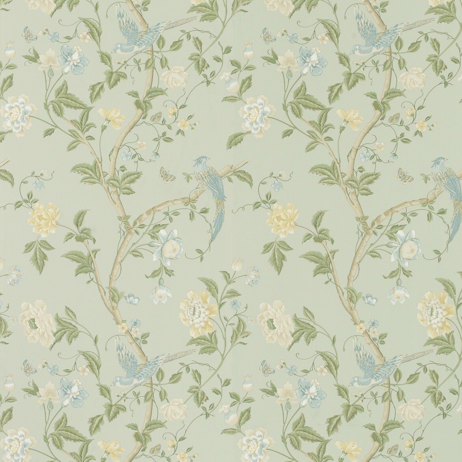 Laura Ashley Wallpaper Summer Palace - HD Wallpaper 