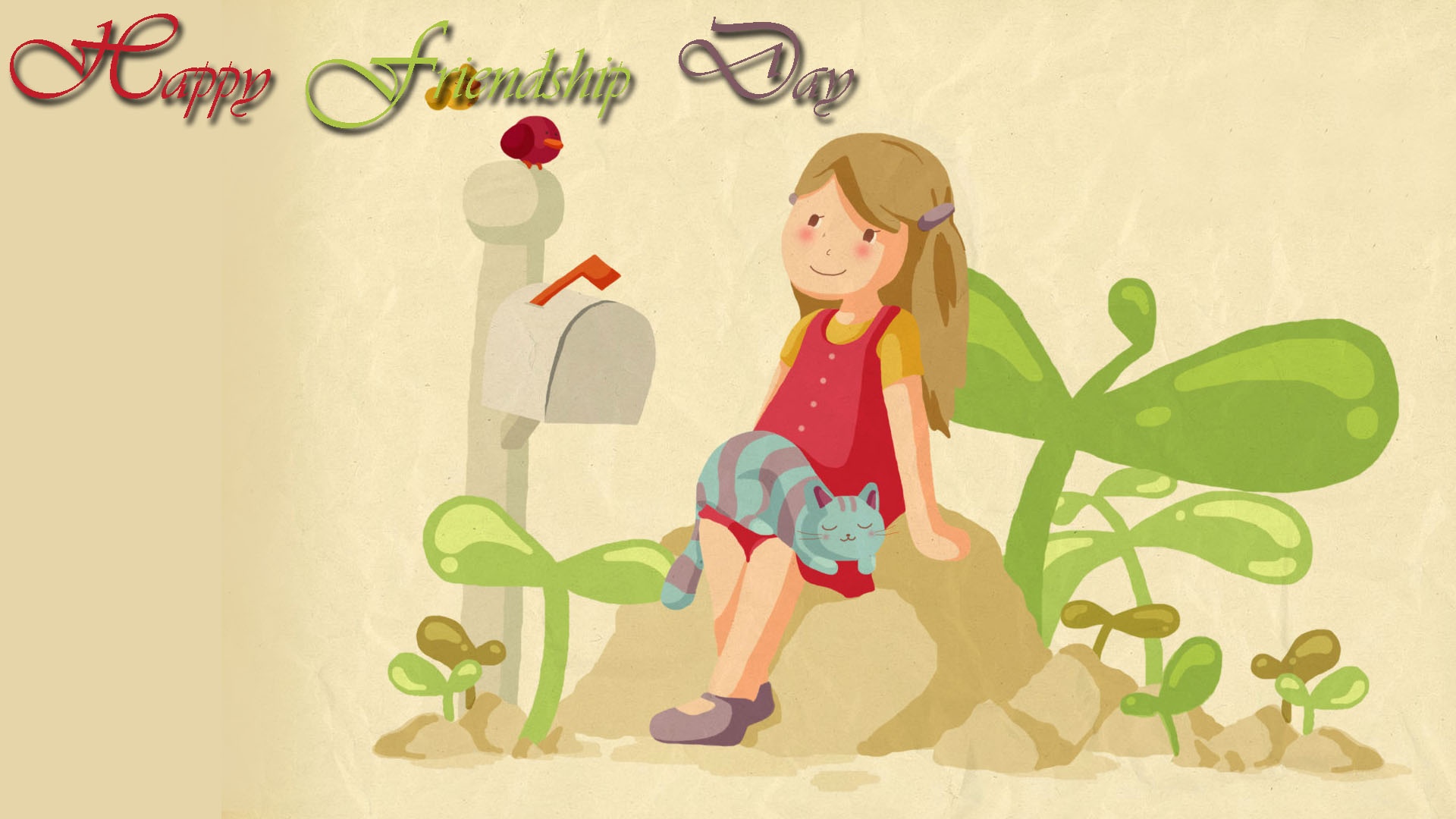Friendship Day Cartoon - Friendship Day Images In Cartoon - 1920x1080  Wallpaper 
