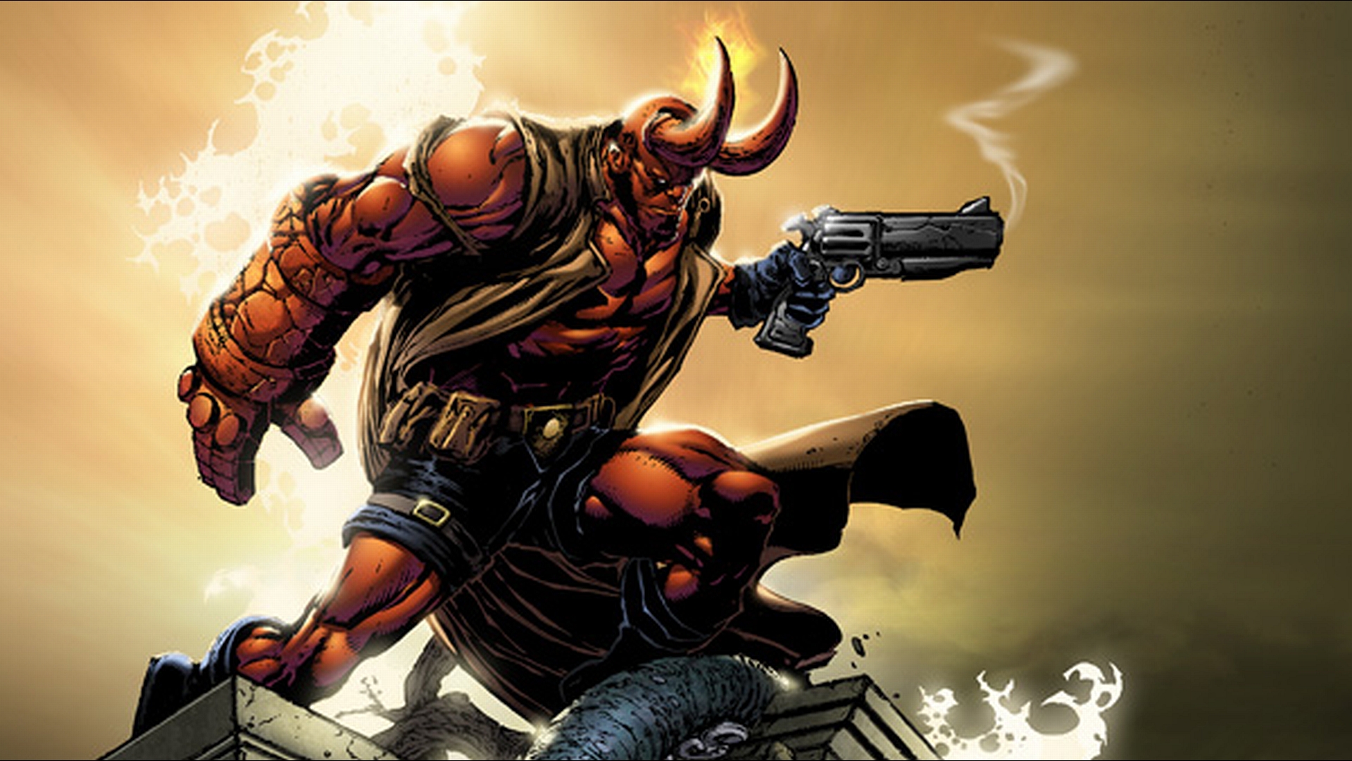 Hellboy Hd Wallpapers - Hellboy Wallpaper Hd - HD Wallpaper 