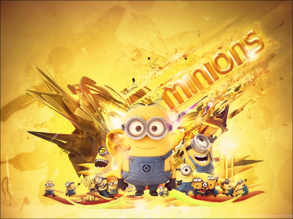Minions, Despicable, Me, Minions, Wallpaper, Free, - Minions Birthday Background Hd Png High Resolution - HD Wallpaper 