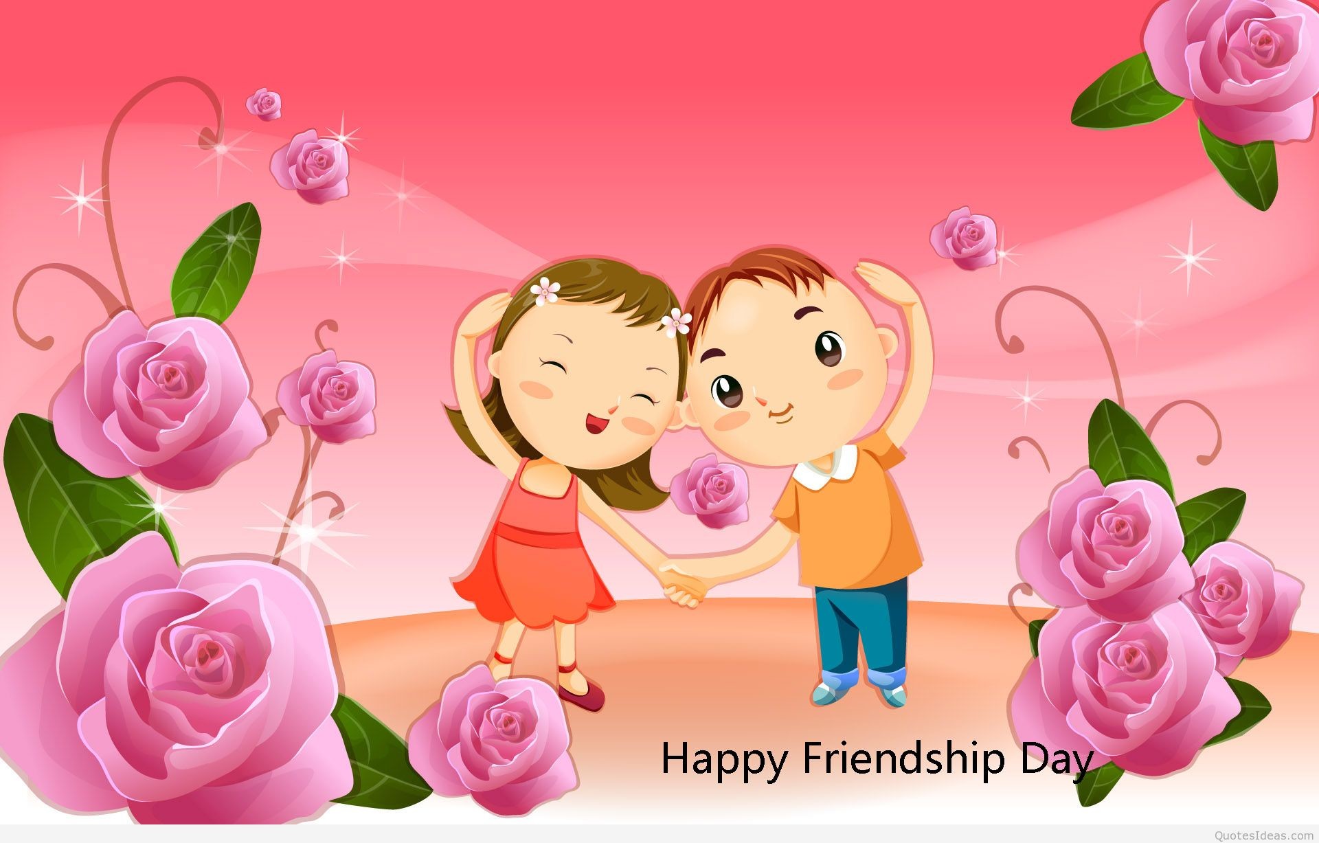 Quotes Wallpapers Happy Friendship Day Wallpaper 36171 - Itni Si Hasi Itni Si Khusi - HD Wallpaper 