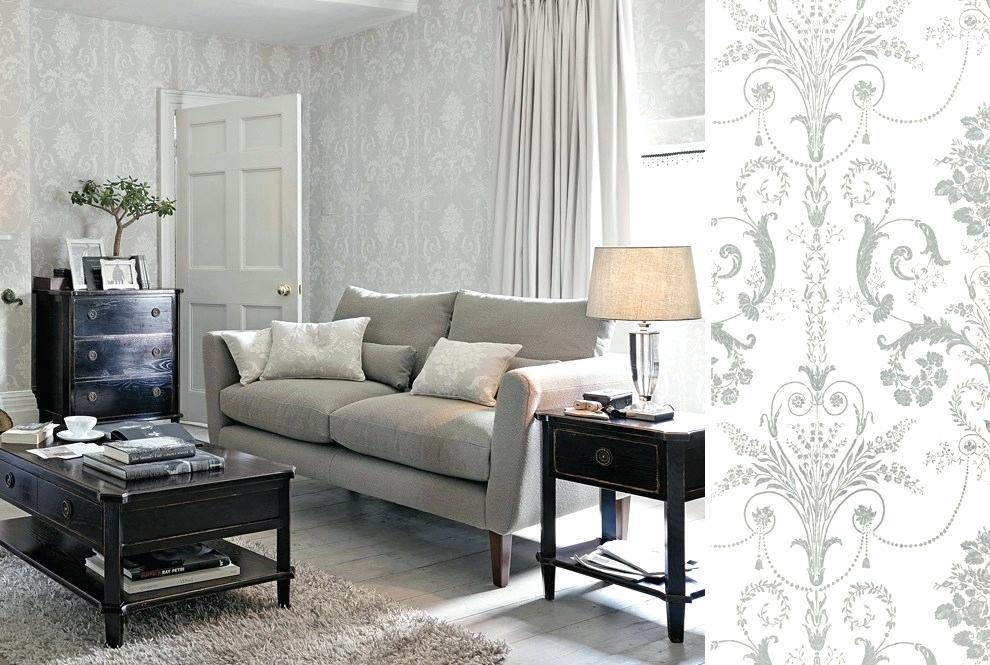 Laura Ashley Dove Grey Living Room - HD Wallpaper 