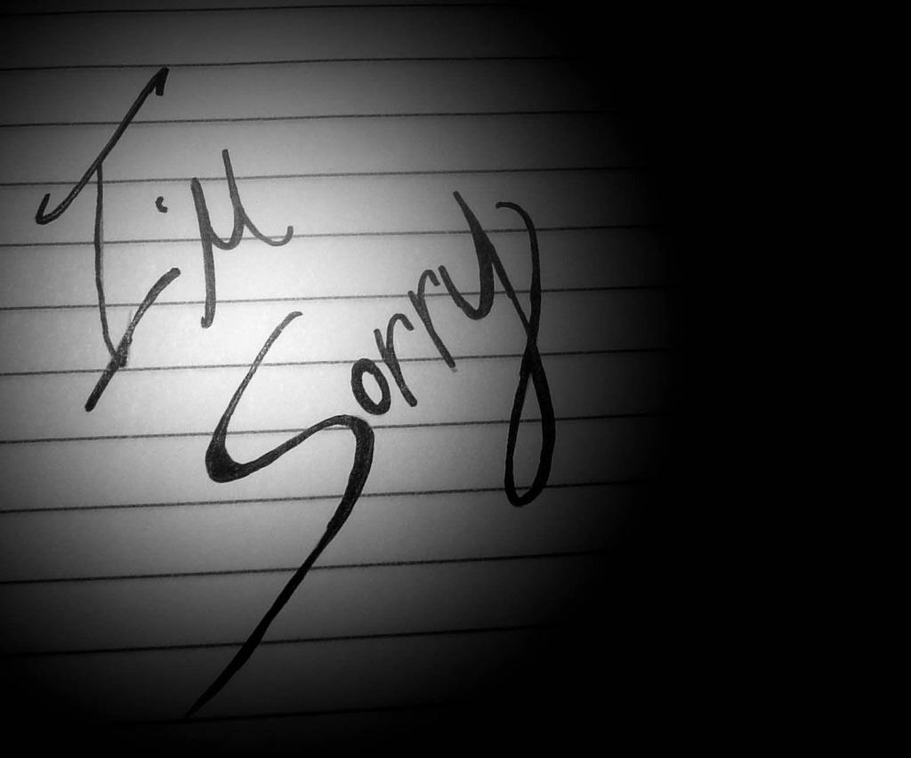 I Am Sorry Wallpaper For Girlfriend - Ego Is Not Good - HD Wallpaper 