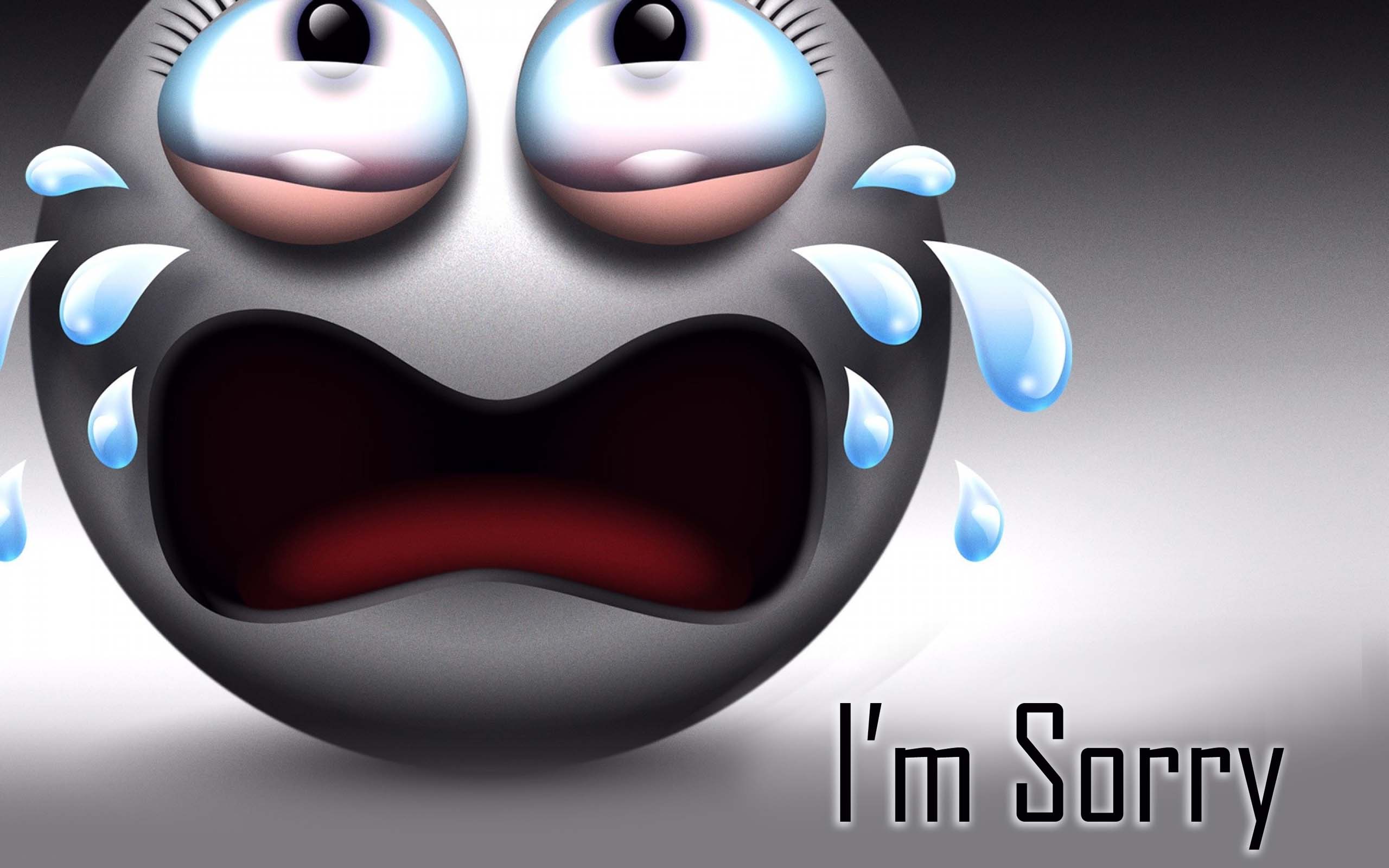 Hd Widescreen Sorry Wallpapers Background Download - Sorry Image Hd Funny - HD Wallpaper 