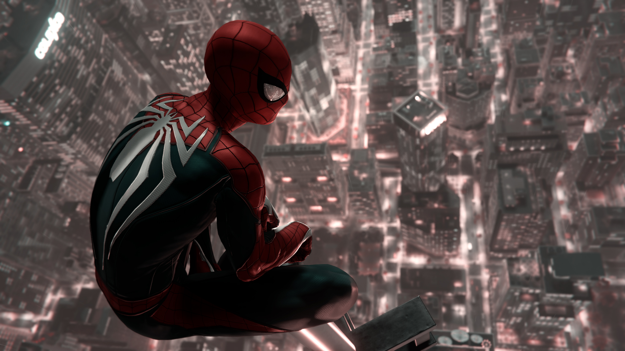 Marvel S Spider Man Hd 4k 2560x1440 Wallpaper Teahub Io