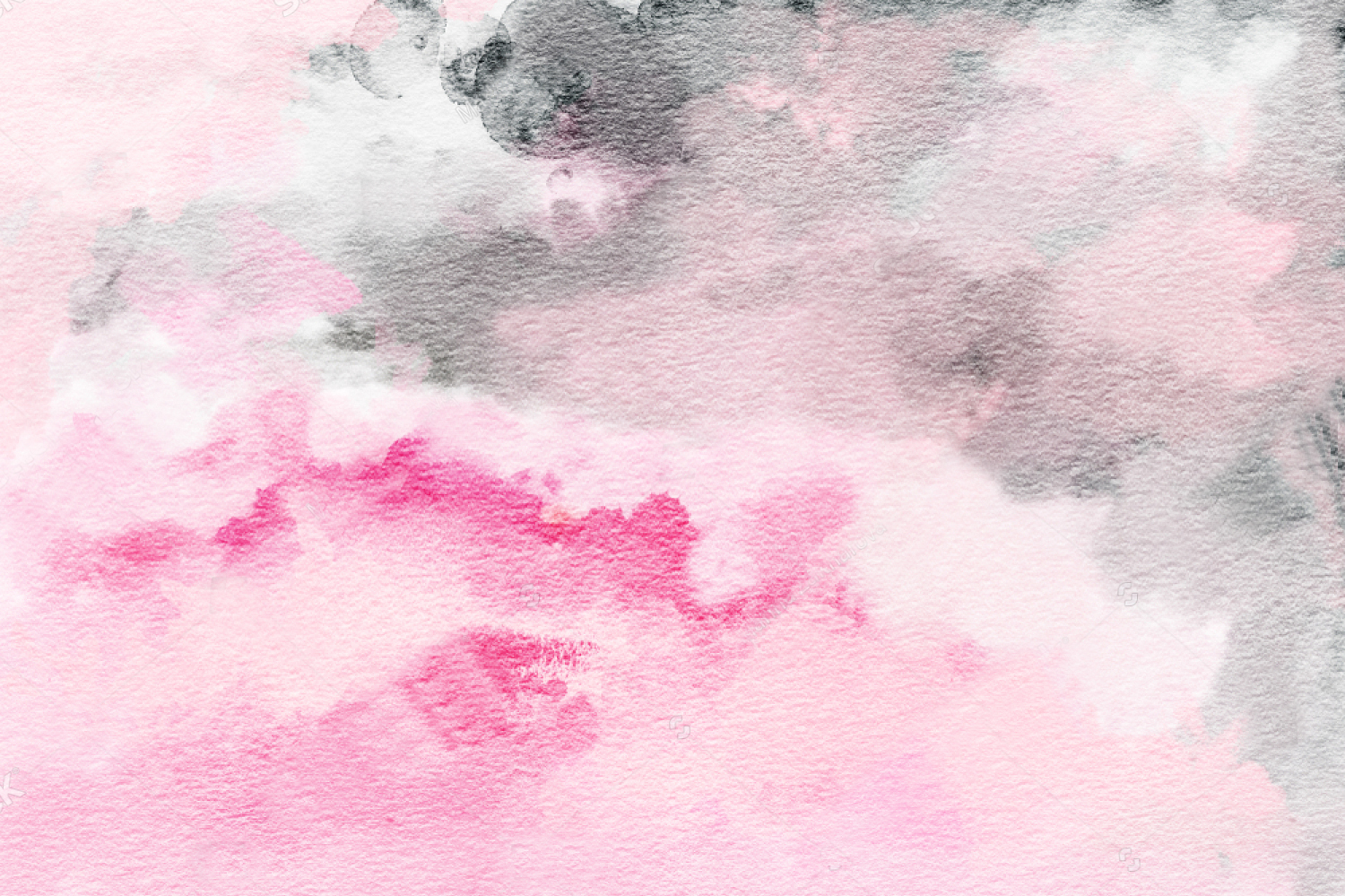 Watercolor Pink - HD Wallpaper 