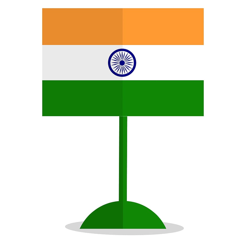 Illustration Of The Flag Of India - Flag Of India - HD Wallpaper 