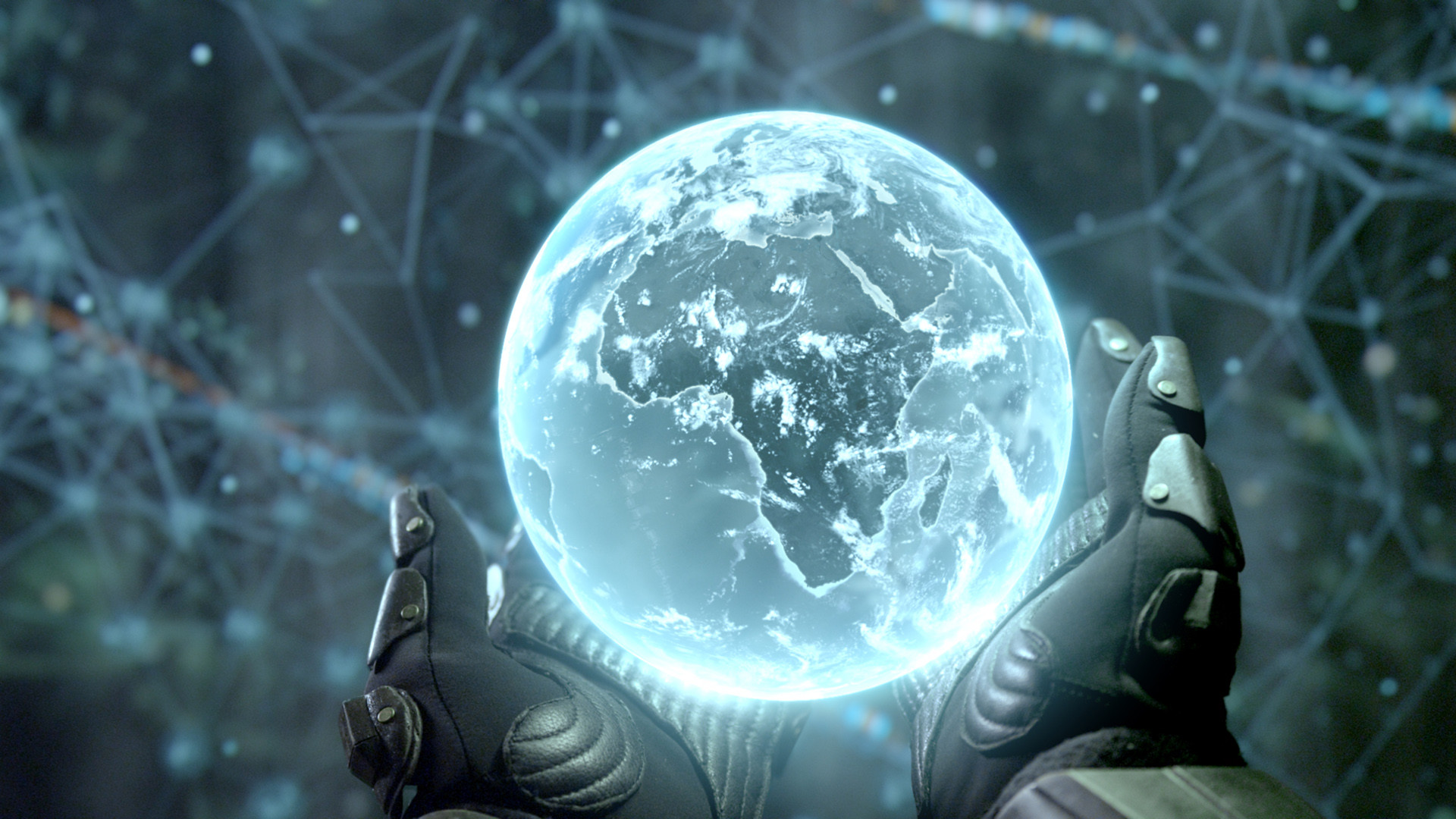 1920x1080, 3d Hologram - Earth Alien Prison - HD Wallpaper 