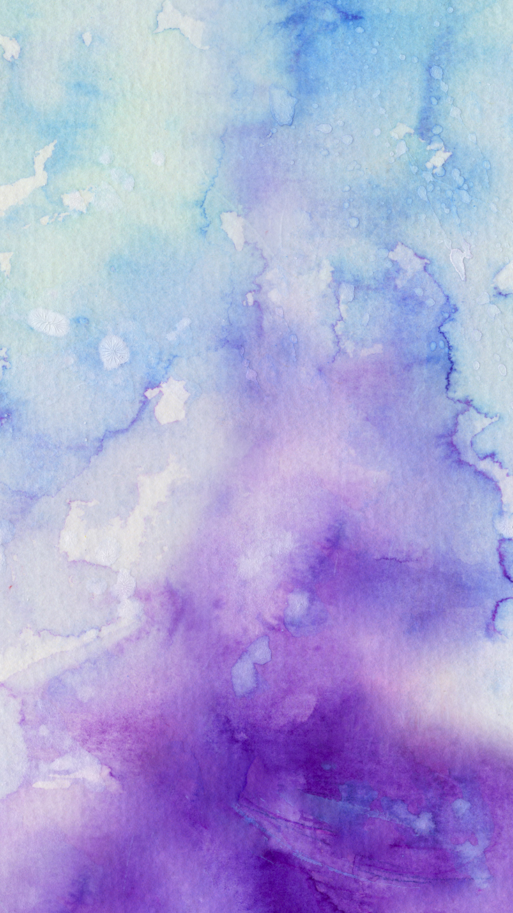 Watercolor Iphone Wallpaper By Preppywallpapers - Watercolor Wallpapers For Iphone - HD Wallpaper 
