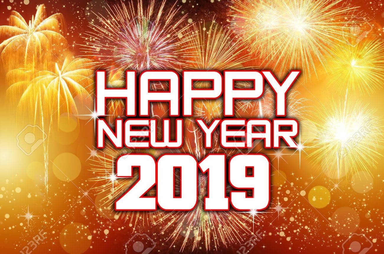 Happy New Year 2019 Images Download - HD Wallpaper 