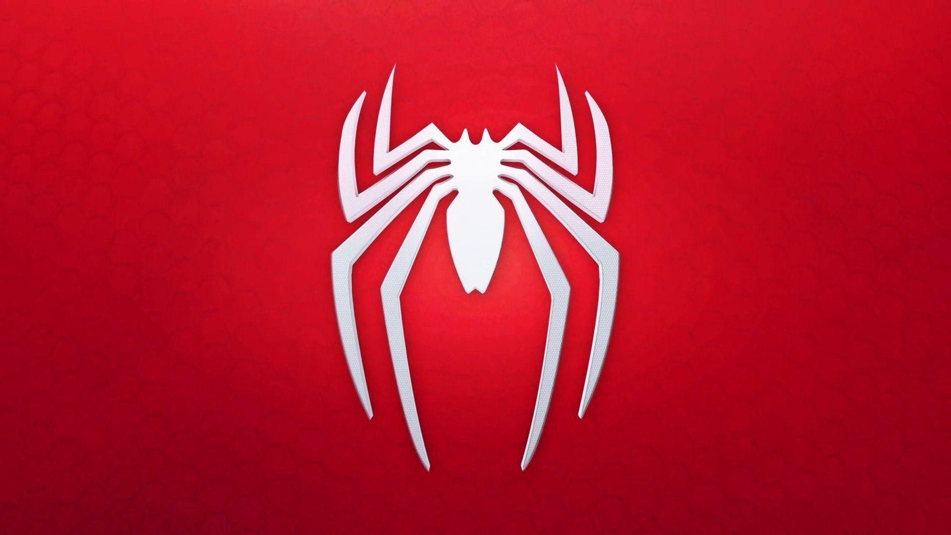 Spider Man Ps4 Wallpaper Logo - HD Wallpaper 